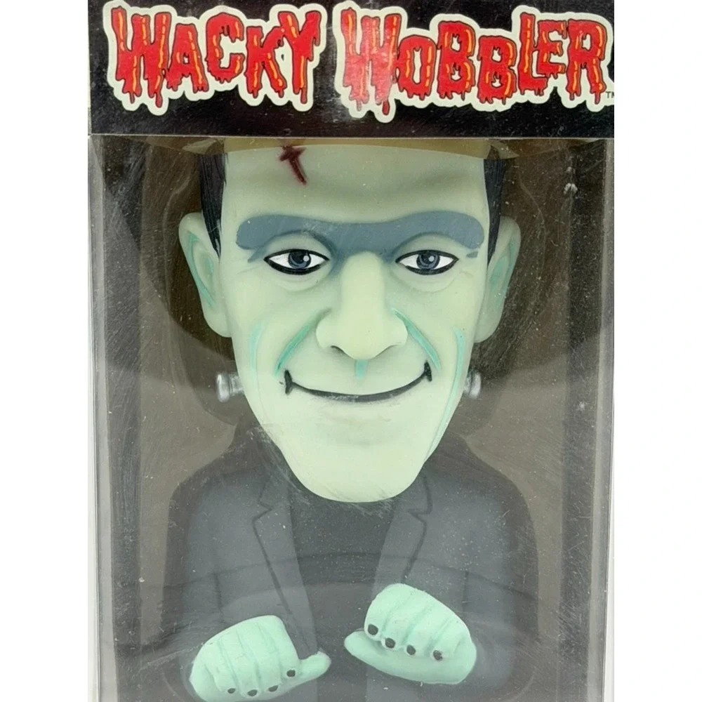 Funko Wacky Wobbler Herman Munster Bobblehead The Munsters w/ Protector Case